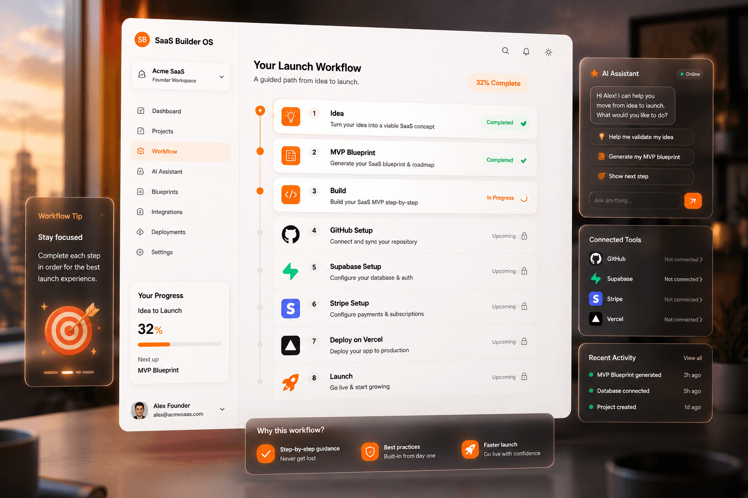 AI build editor